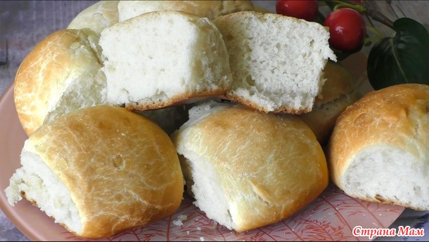 Печем булочки. Вкусная замена хлеба к супу