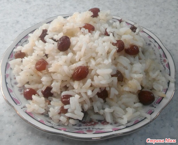 сливочный рис рецепт