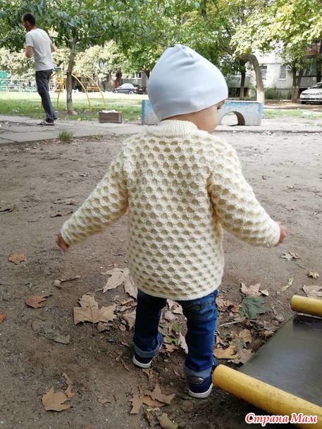 Кофточка для внука