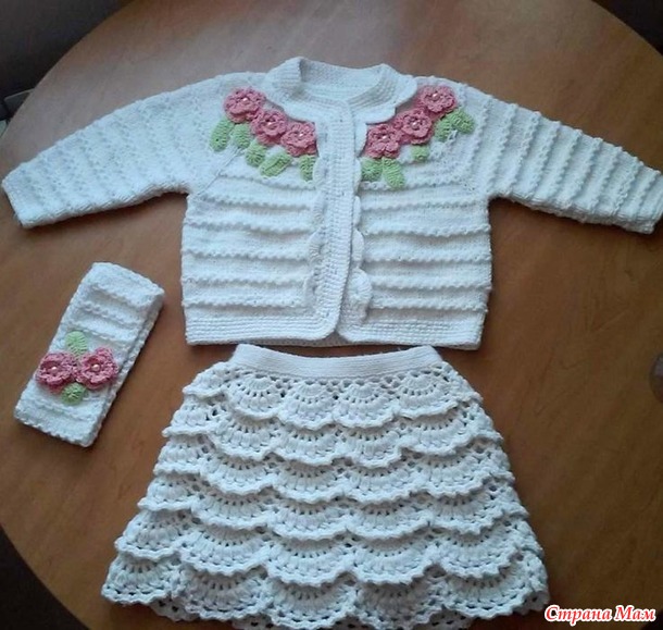 . Комплект для девочки по мотивам Eva Crochet