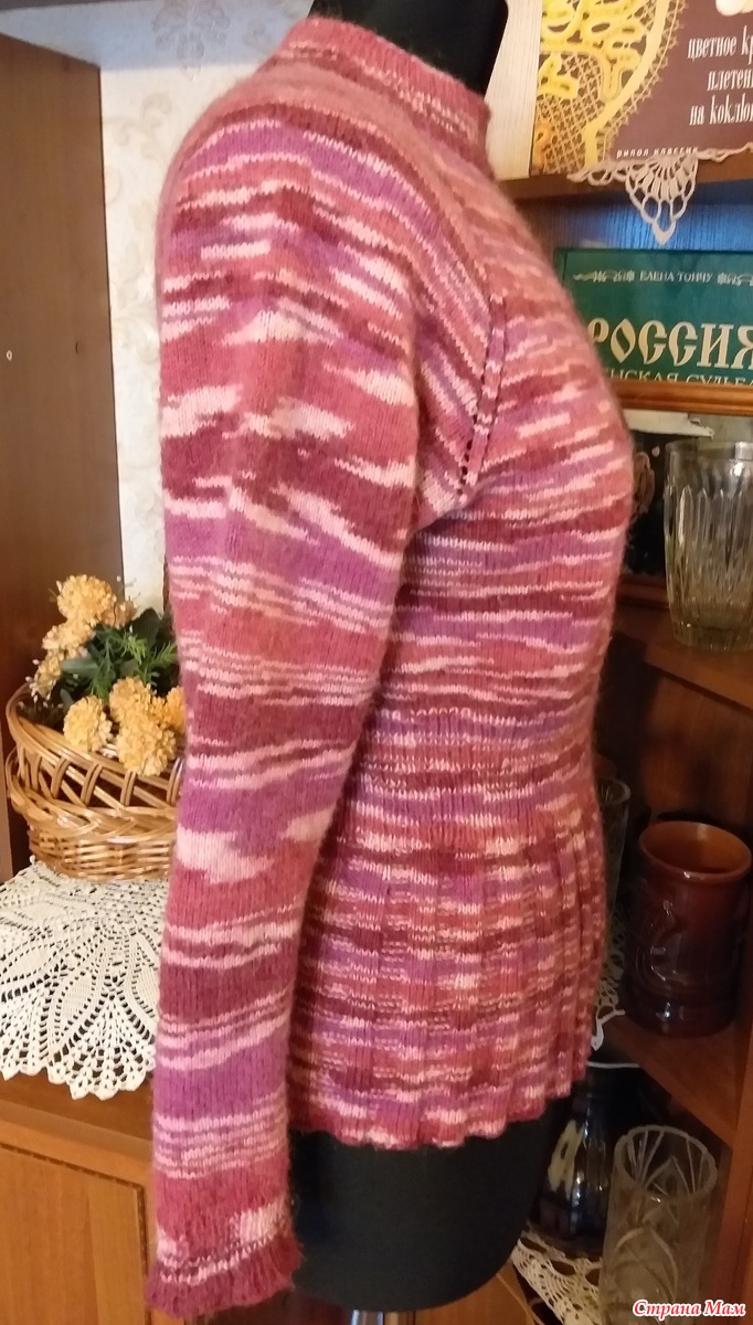 Два свитера из пряжи секционного крашения - Вязание - Страна Мам