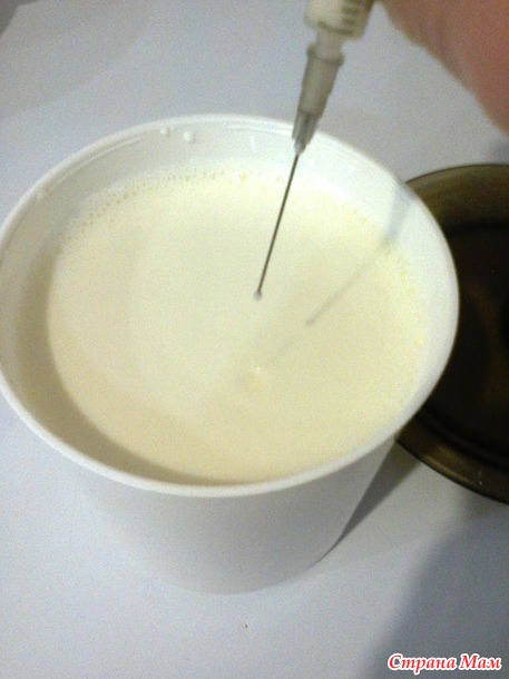 Йогурт на закваске в йогуртнице
