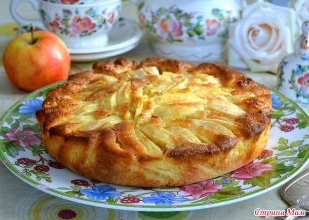Итальянский яблочный пирог