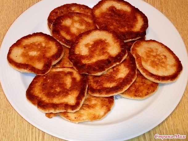 Оладьи из цветной капусты