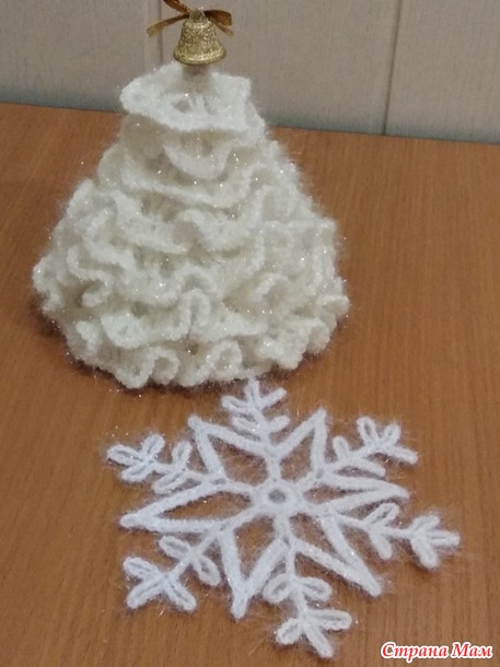 Снежинка для новогодней ёлочки (конкурс красоты)