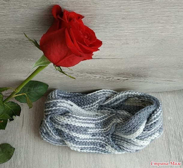 . Повязка на голову (крючком)