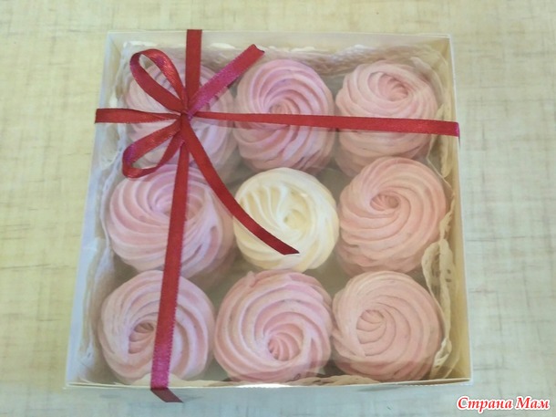 Зефир в праздничной упаковке - Страна Мам