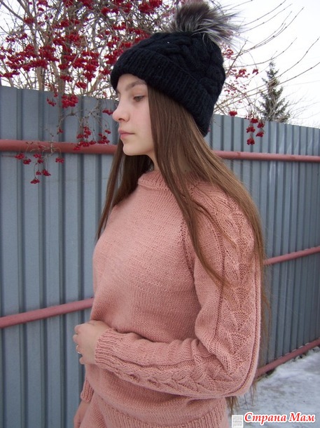Свяжем тренд? Без проблем! Спортивный костюм (спицы)