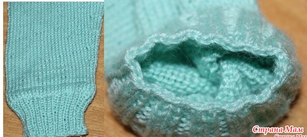 Комплект для малыша спицами
