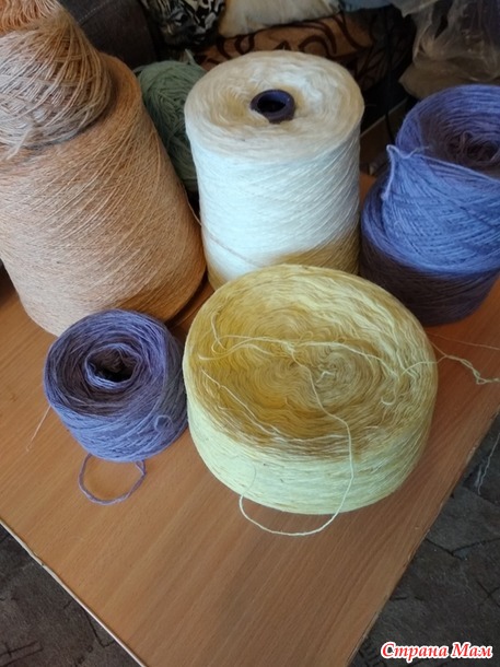 Коврик из рассказовской ровницы.2 часть
