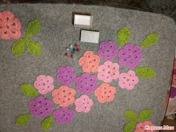 Коврик из рассказовской ровницы