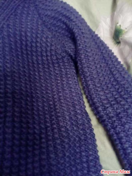 Моё воплощение:Стильный кардиган спицами от Universal Yarn