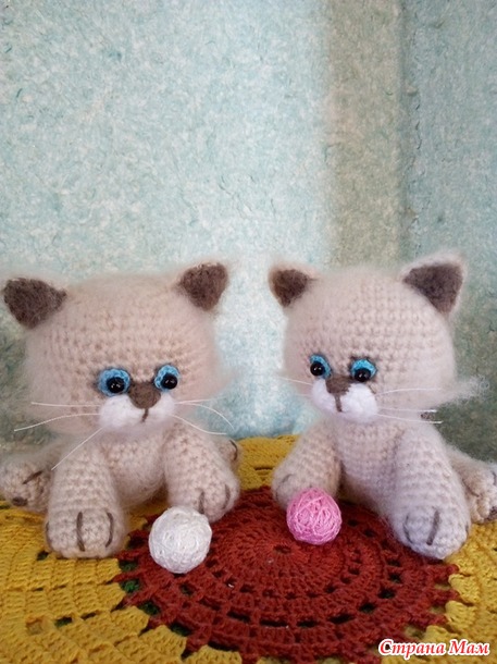 . Котёнок крючком
