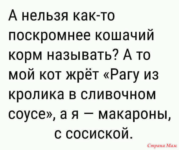 Моя твоя понимает! (для кошатников)
