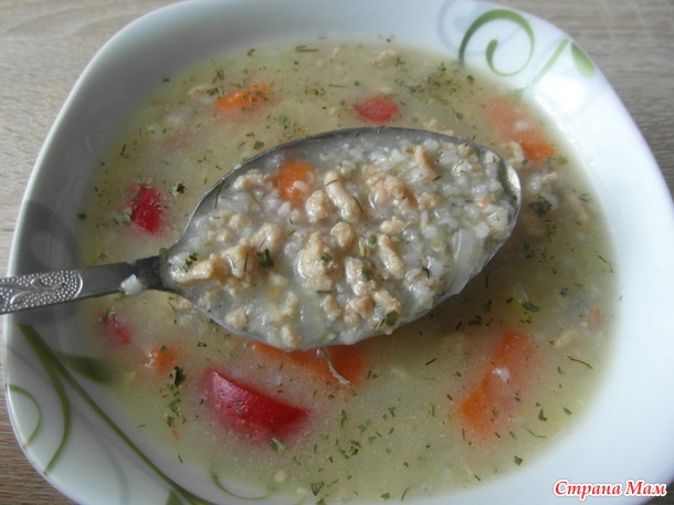 Недельник супов. Ячневая мясная похлебка.