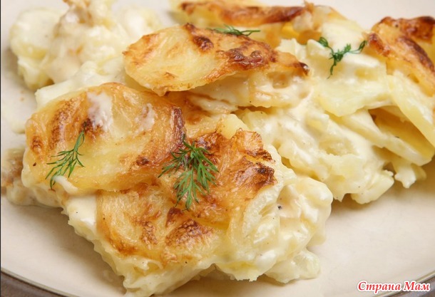 Картофель Дофине