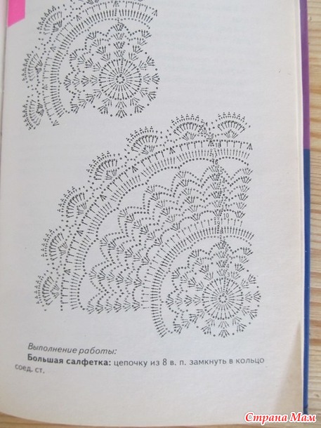 Салфетка Снежинка 2-ая