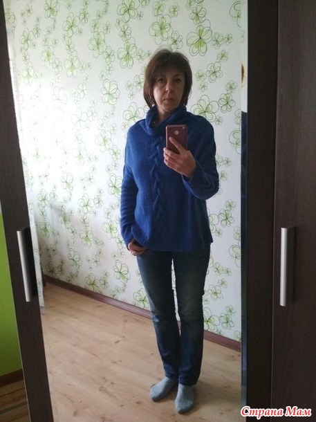 Что за жизнь без "Авантюры"? (свитер по описанию Ольги Кондратьевой)