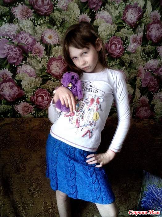Юбочка для дочки) - Вязание для детей - Страна Мам