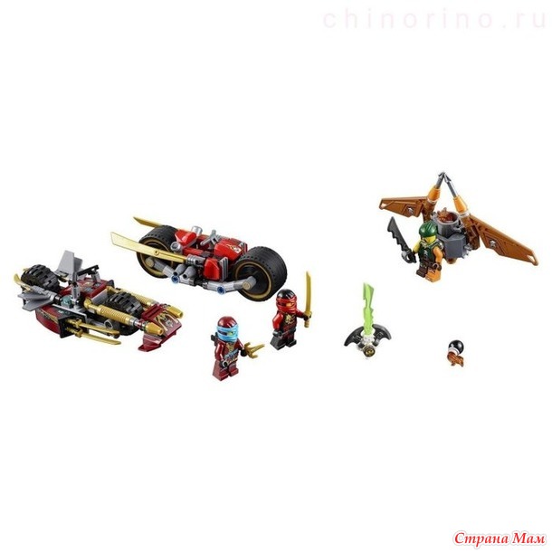 Продам новый набор LEGO Ninjago 70600 Погоня на мотоциклах