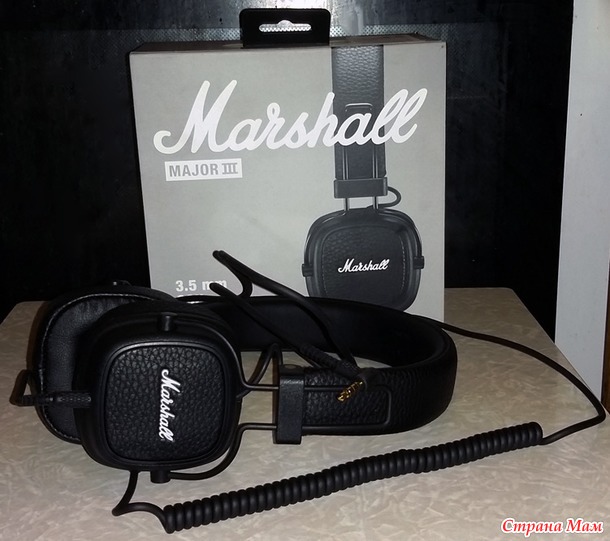 Наушники-гарнитура Marshall Major III