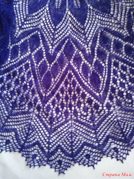 Моя четвертая шаль "Натали"