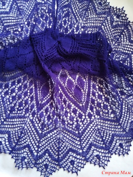 Моя четвертая шаль "Натали"