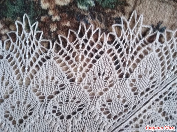 Шаль "Стрелы Купидона"