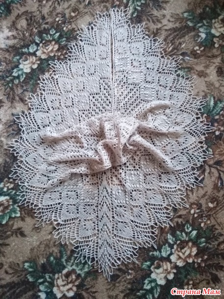 Шаль "Стрелы Купидона"