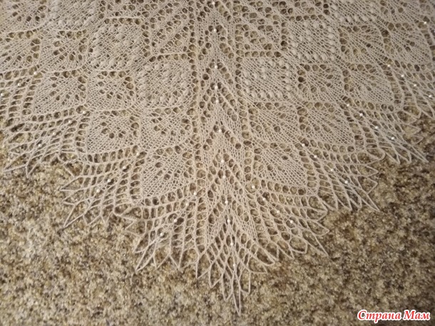 Шаль "Стрелы Купидона"