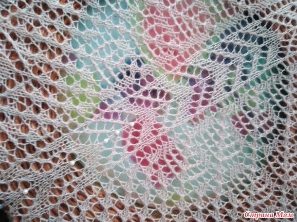 Шаль "Стрелы Купидона"