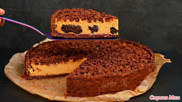 ИЗУМИТЕЛЬНО вкусный шоколадный пирог «МУЛАТКА» с творожной начинкой