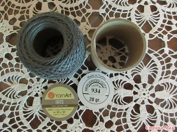 Перчатки из Iris, связанные крючком.