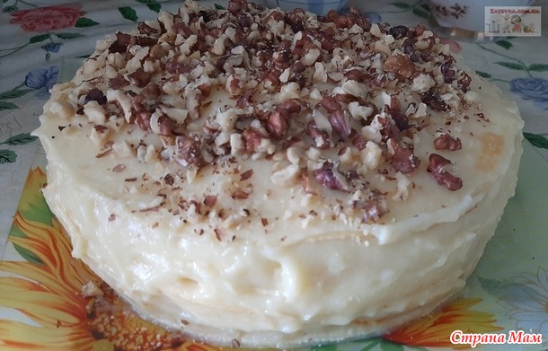Торт на сковороде рецепт с пошаговым фото