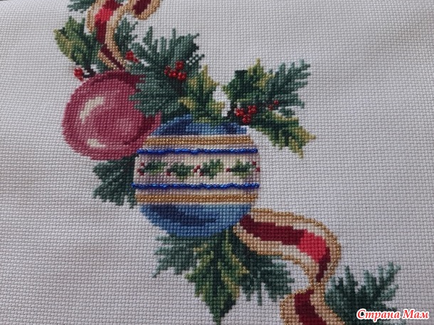 Юбка под ёлку. Needle Treasures. Готовая работа.
