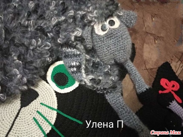 Коврик кошечка. подружка кота