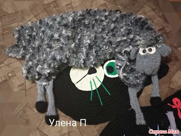 Коврик кошечка. подружка кота