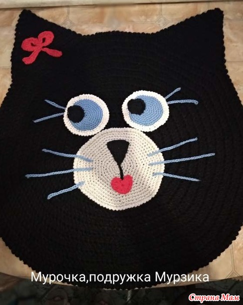 Коврик кошечка. подружка кота