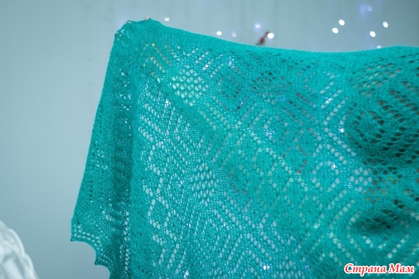 Палантин Faux Russian Stole с бисером.
