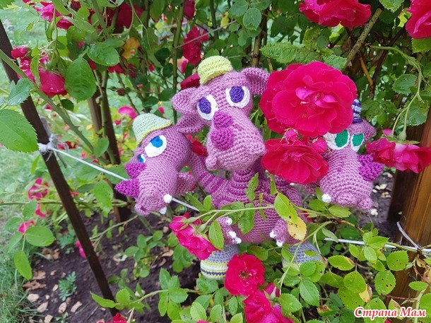 Змей Горыныч крючком - Вязание - Страна Мам