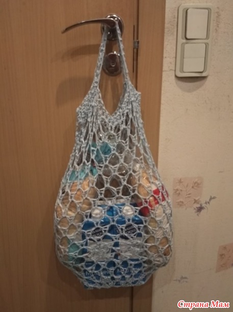Авоська крючком.