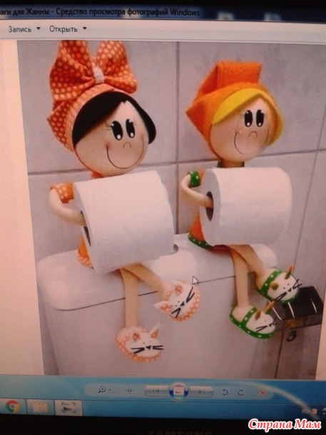 Кукла-держатель туалетной бумаги - Амигуруми - Страна Мам