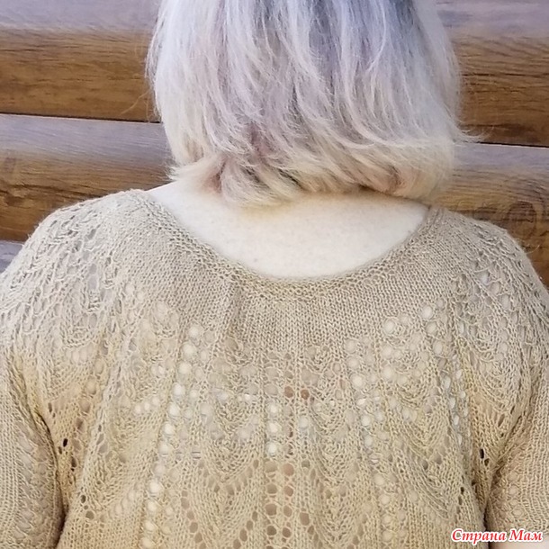 Ажурная туника летняя для карпулетных мадам