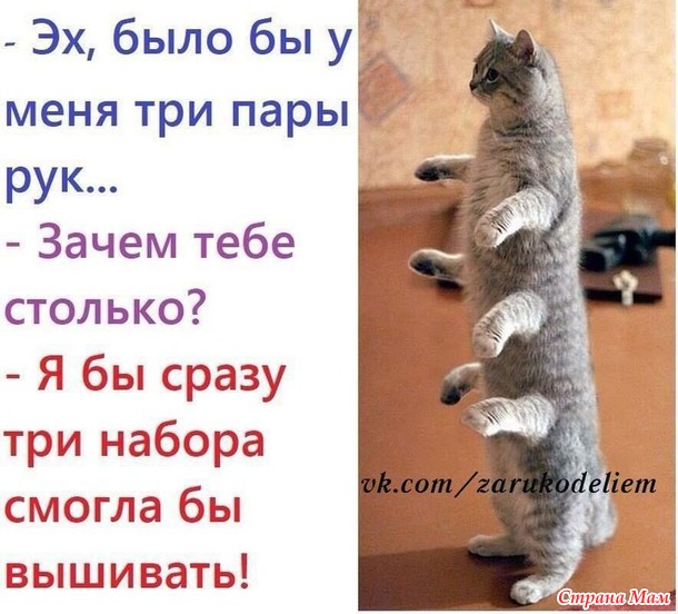 Юмор. Вышивание!