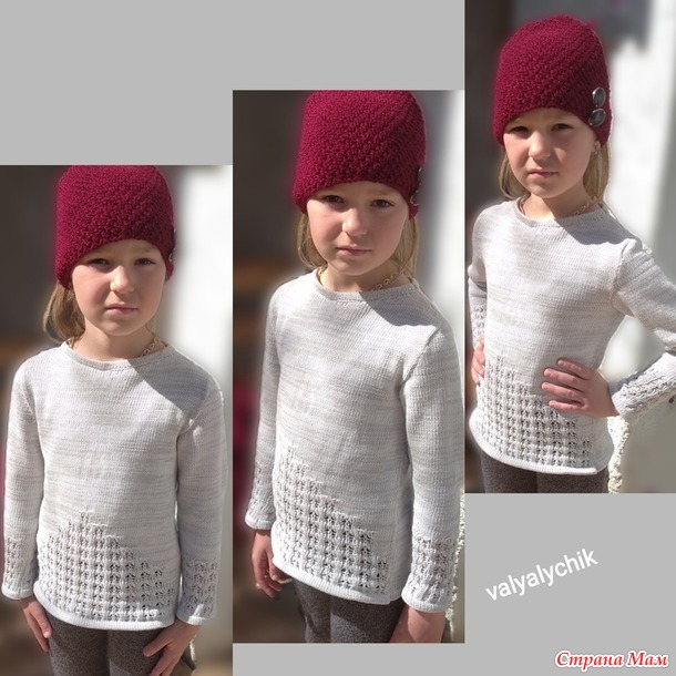 Фотоотчёт от Дарьи обновок, связанных мной ко дню рождения