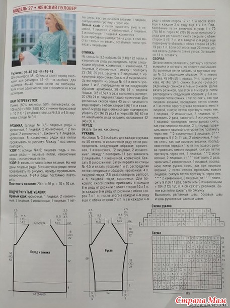 Обзор журнала по вязанию VERENA burda special 1/2015 // Прозрачный намек: ажур