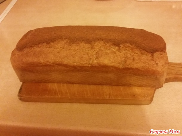 Хлеб из цельнозерновой спельтовой/полбяной муки