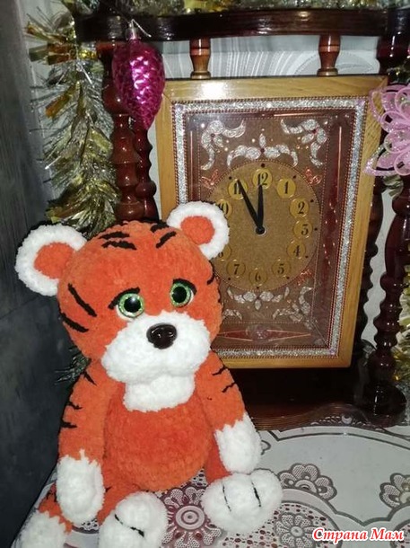 Тигрёнок Жорик на Новогодний конкурс (В гостях у тигра).