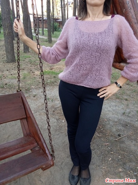 Паутинка и свитерОК!