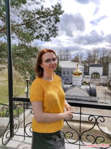 М. К. Женское платье (топ, туника) "Жива". Платное описание. Украина, Россия, ЕС